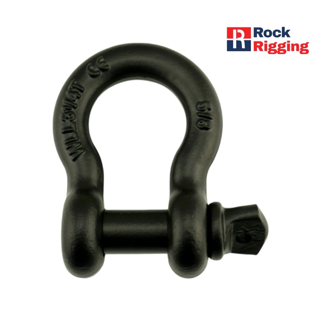 US Type Bow Shackle Powder Coating G209/G213 Black #RRSH004B - 图片 2