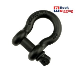 US Type Bow Shackle Powder Coating G209/G213 Black #RRSH004B