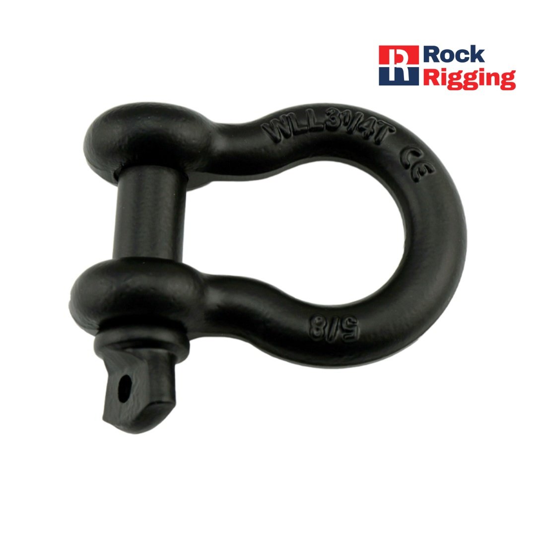 US Type Bow Shackle Powder Coating G209/G213 Black #RRSH004B - 图片 3