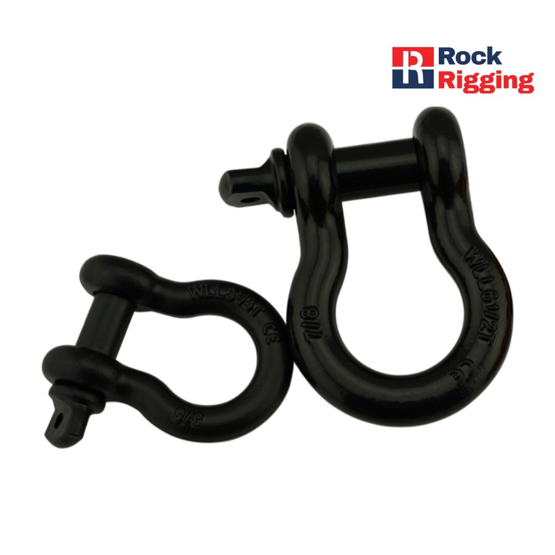 US Type Bow Shackle Powder Coating G209/G213 Black #RRSH004B - 图片 5