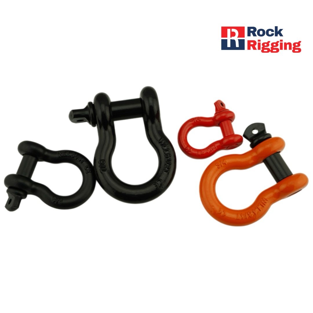 US Type Bow Shackle Powder Coating G209/G213 Black #RRSH004B - 图片 6