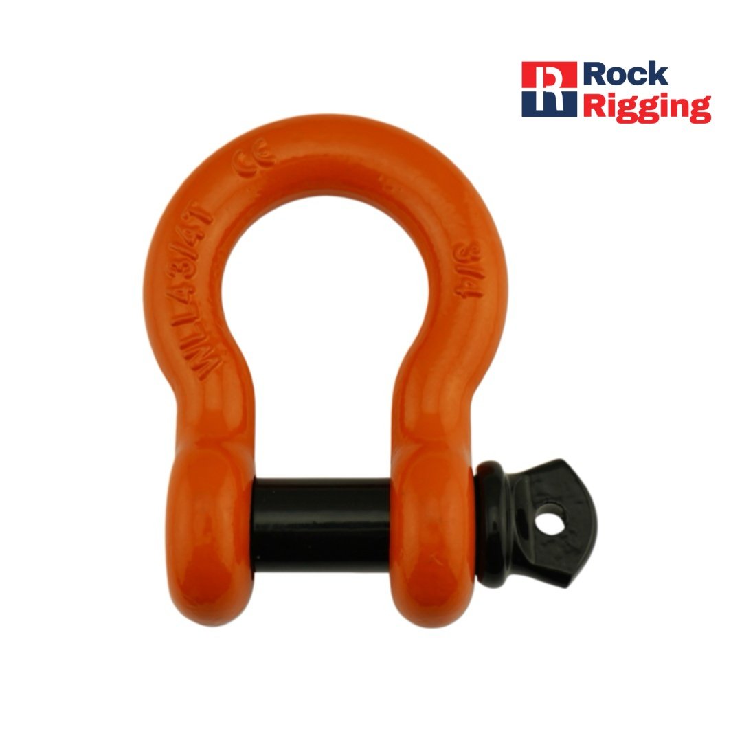 US Type Bow Shackle Powder Coating G209/G213 Orange #RRSH004O - 图片 2