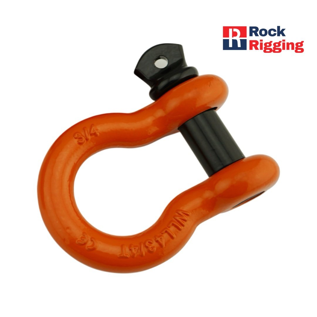 US Type Bow Shackle Powder Coating G209/G213 Orange #RRSH004O