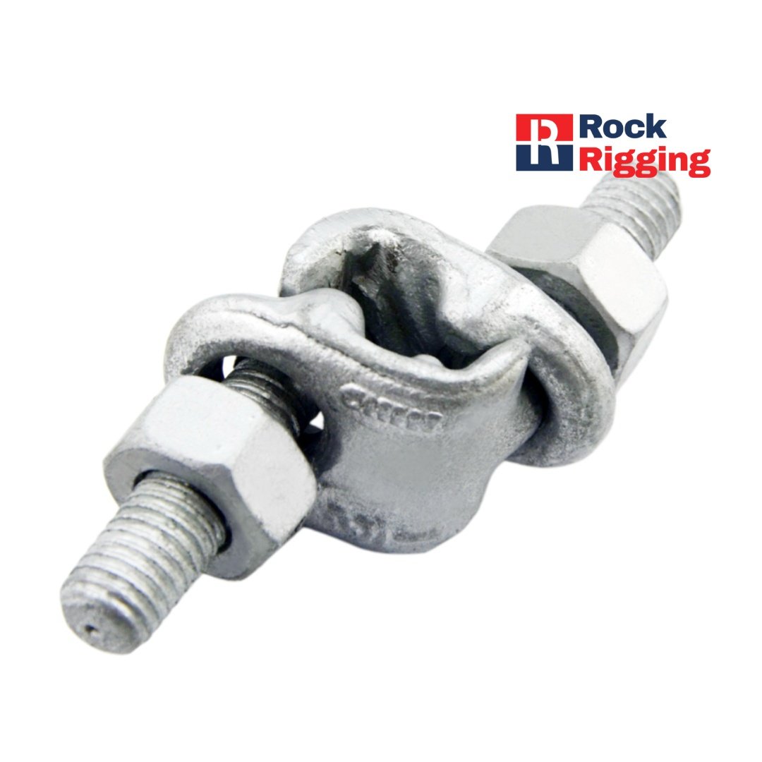 US Standard Hot Dip Galvanized Wire Rope Fist Grip Clip #RRRC007