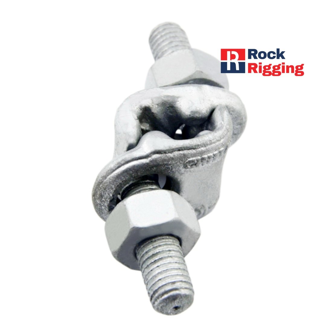 US Standard Hot Dip Galvanized Wire Rope Fist Grip Clip #RRRC007 - 图片 4