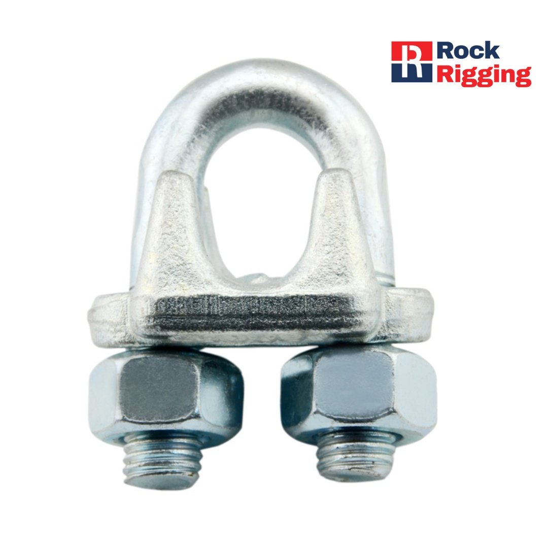 US Standard Hot Dip Galvanized Forged Wire Rope Clip #RRRC001 - 图片 2