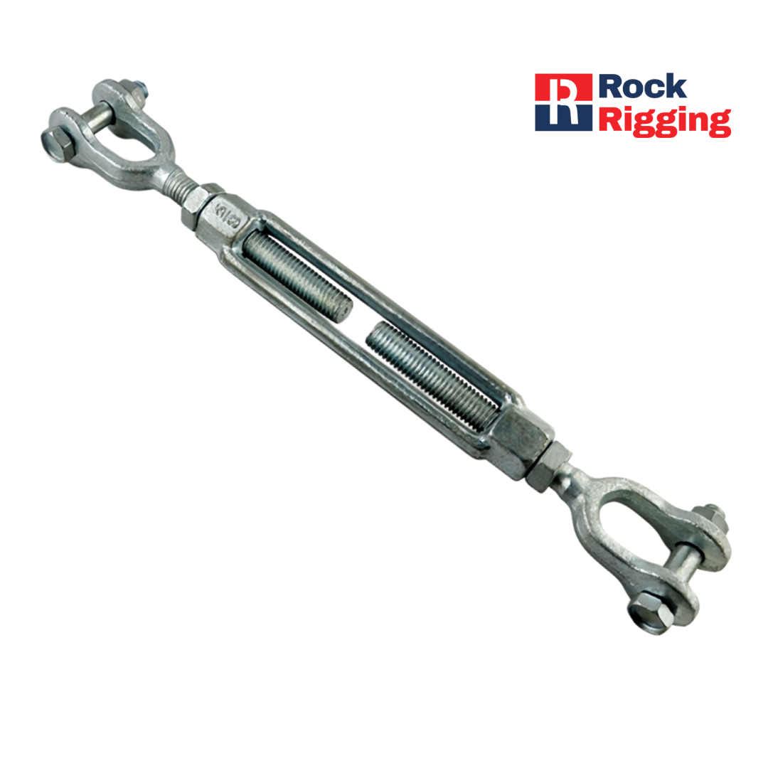 US Type Hot Dip Galvanized Turnbuckle with Jaw & Jaw #RRTB005 - 图片 3